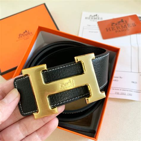 fake hermes belt black and gold|authentic hermes men's belt.